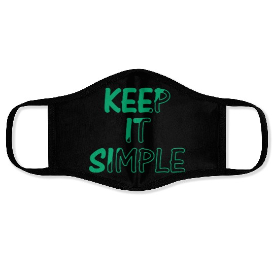 keep it simple Face Masks