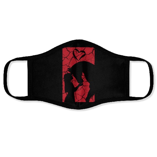 Gallop Into The Sunset Horse Lover Design Face Masks