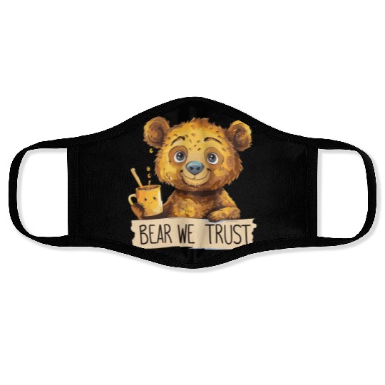 In Bear We Trust Honey vs Hot Chocolate Face Masks