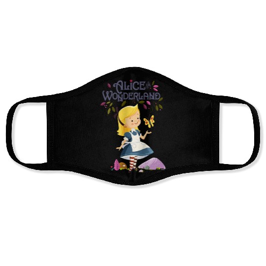 Alice in Wonderland Face Masks
