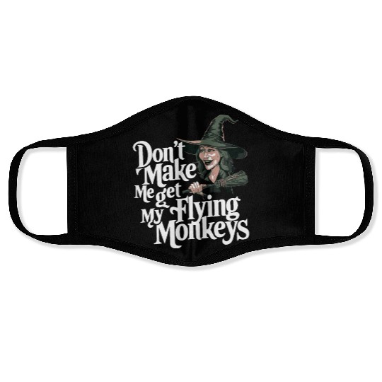 Wicked Witch Flying Monkeys Face Masks