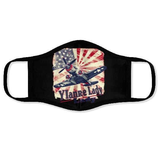 Yankee Lady Face Masks