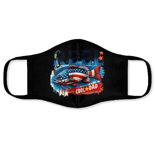 Reel Cool Dad Face Masks
