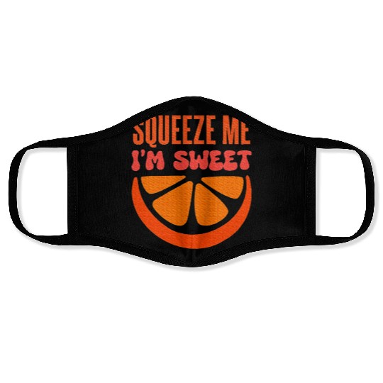 Citrus Fruit Lover Fruit Orange Face Masks