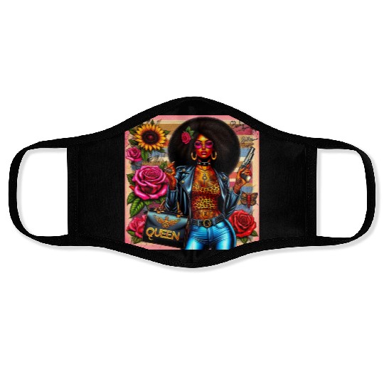Diva Dime Queen Collection Face Masks