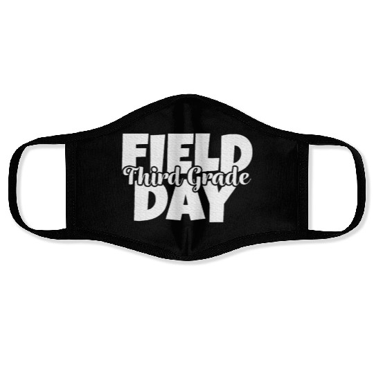 Field Day 2024 3rd Third Grade School Teacher Face Masks