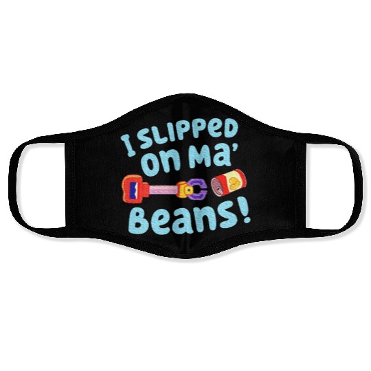 I Love It Hot And Cheesy Food Lover Pizza Baker Face Masks