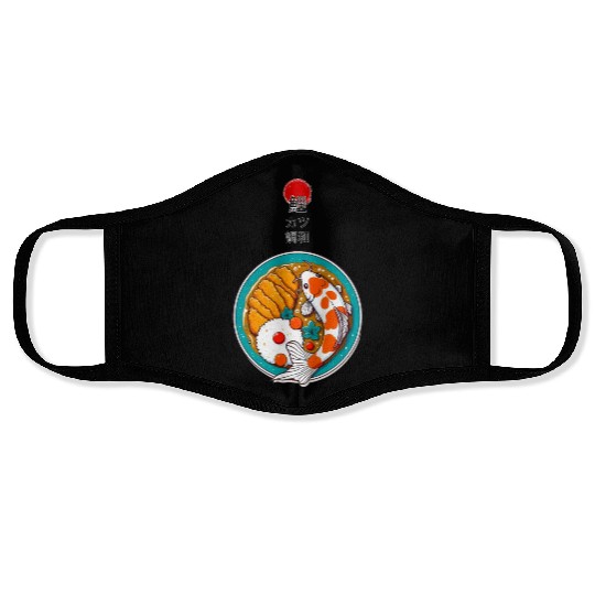 Harmony of Koi Fish and Katsu Delight Face Masks