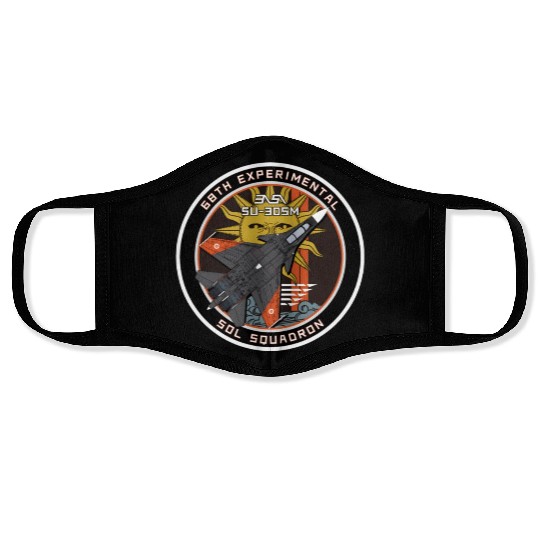 Ace Combat Sol Squadron Su 30SM Face Masks