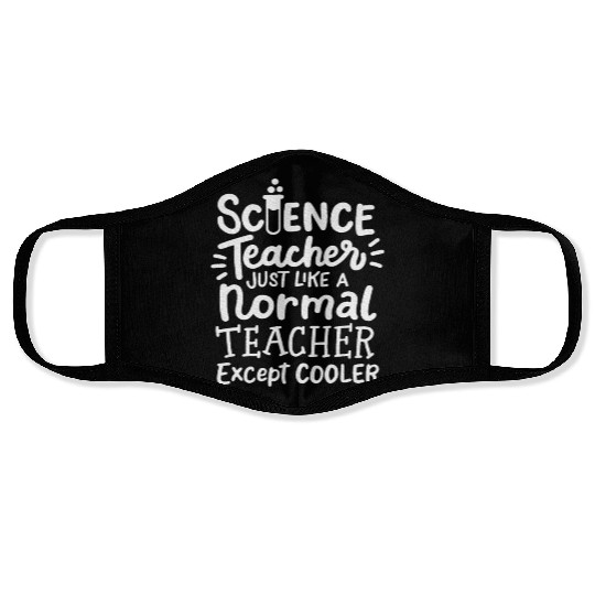 Science Teacher Chemistry Teacher Physics Face Masks