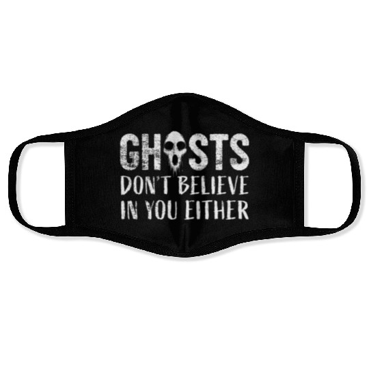 Ghost Hunting Paranormal Investigator Ghosts Face Masks