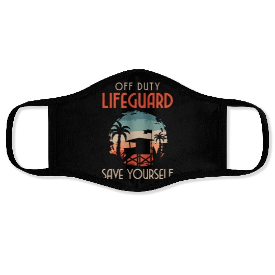 Lifeguard Pool Water Water Sports Face Masks
