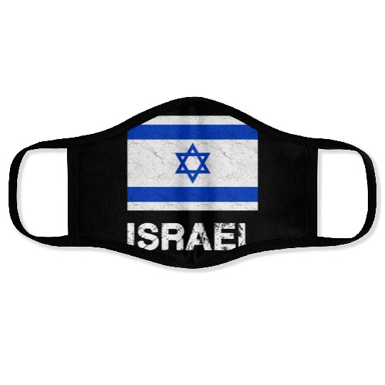 Israel Flag Face Masks
