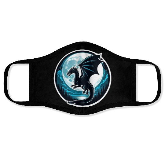 Lunar Dragon’s Flight Face Masks