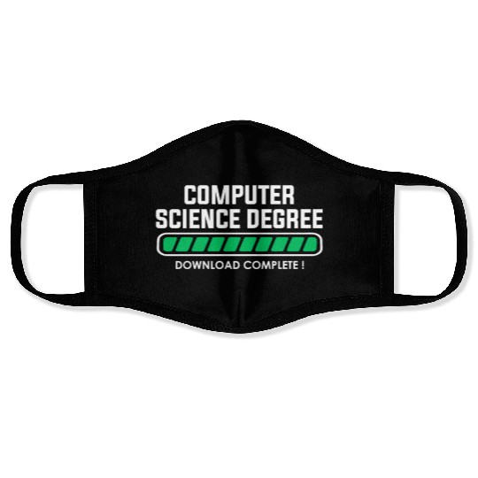 computer science degree Face Masks