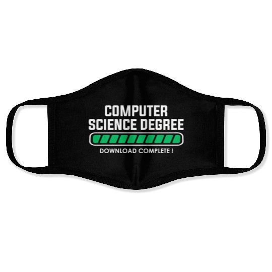 computer science degree Face Masks