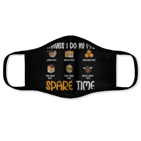 Honey Bee Bees Useful Summer Face Masks