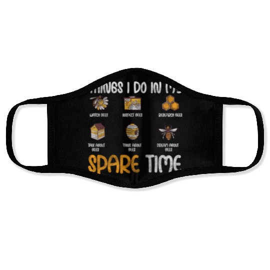 Honey Bee Bees Useful Summer Face Masks