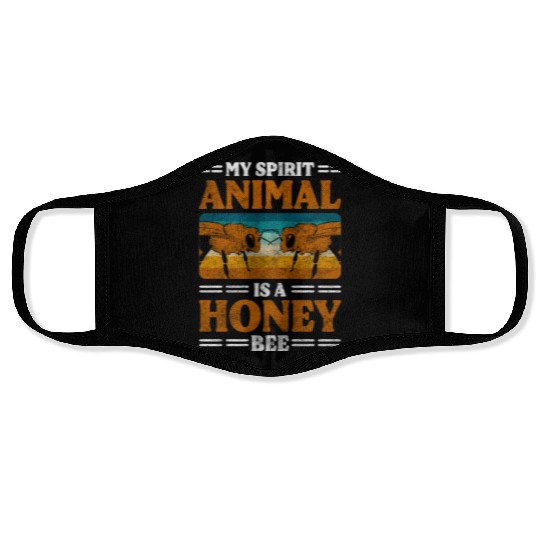 Honey Bee Nature Useful Beekeeper Face Masks