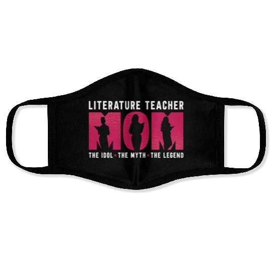 Literature Teacher Mom The Idol The Instructor Face Masks