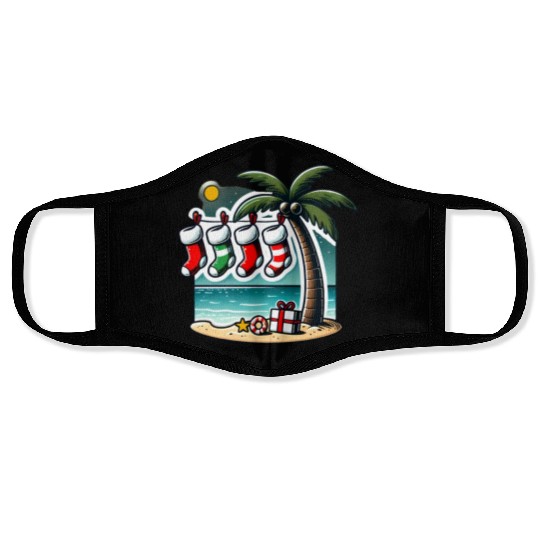 Its Christmas in July folks! Face Masks