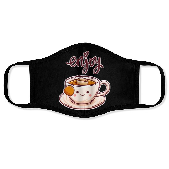 Embrace the Joy of Tea with Our Collection Face Masks