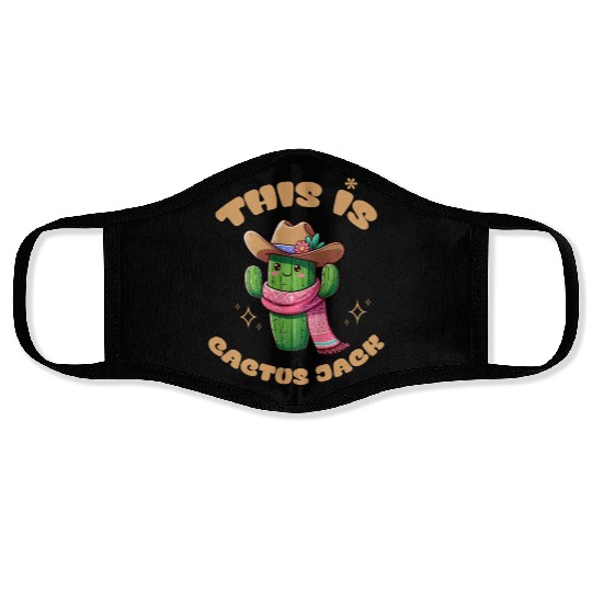 This is Cactus Jack Face Masks