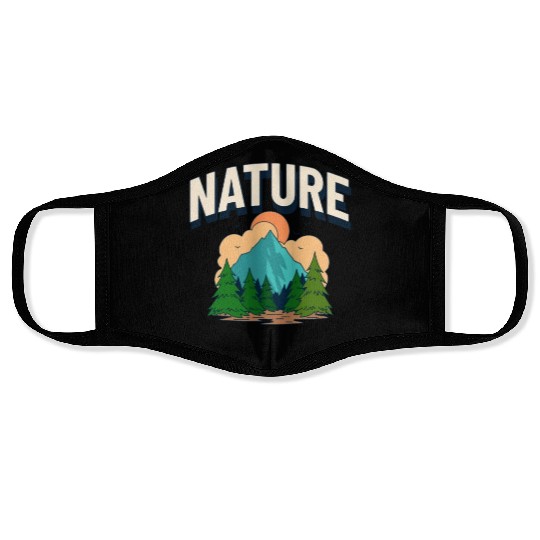 Nature Nerd Face Masks