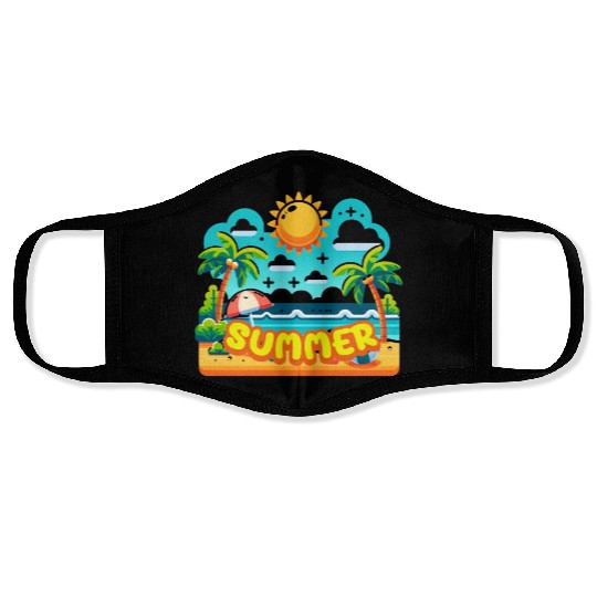 Summer Fun Face Masks