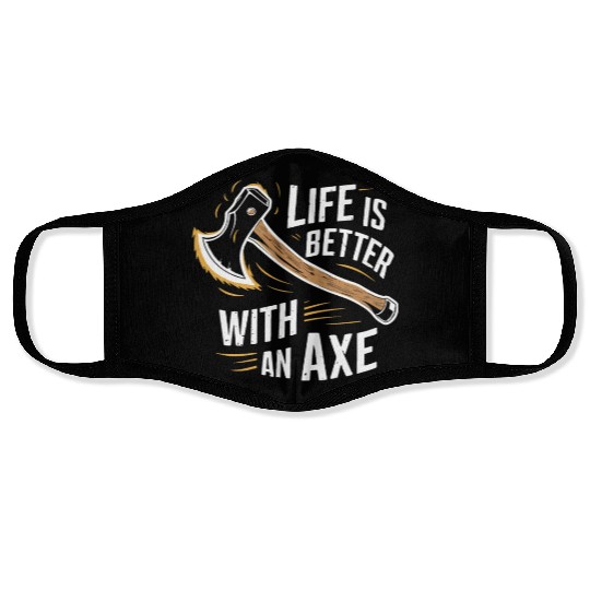 Axe Throwing Enthusiasts Championship Precision Face Masks