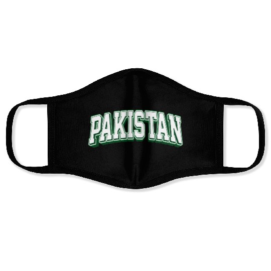 Pakistan cricket player flag Team Pakistan World Face Masks
