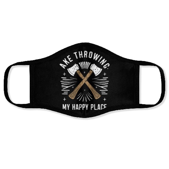Axe Throwing Enthusiasts Championship Precision Face Masks