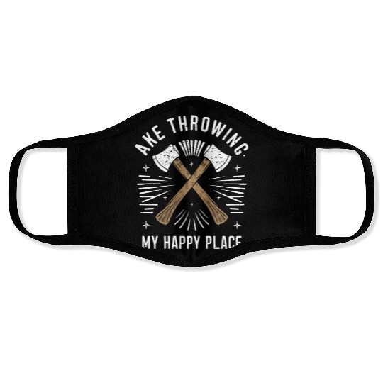 Axe Throwing Enthusiasts Championship Precision Face Masks