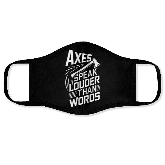 Axe Throwing Enthusiasts Championship Precision Face Masks