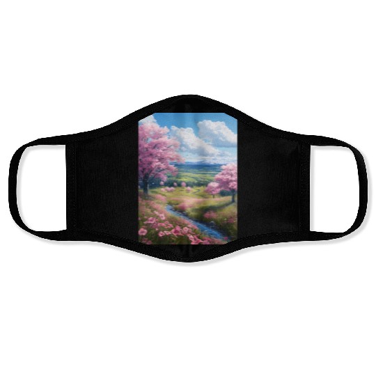 Cherry Blossom Face Masks