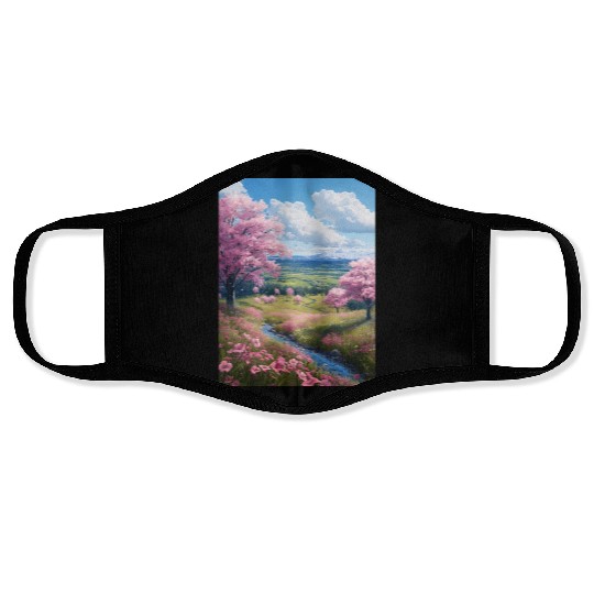 Cherry Blossom Face Masks