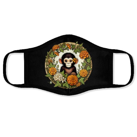 Chimpanzee Face Masks
