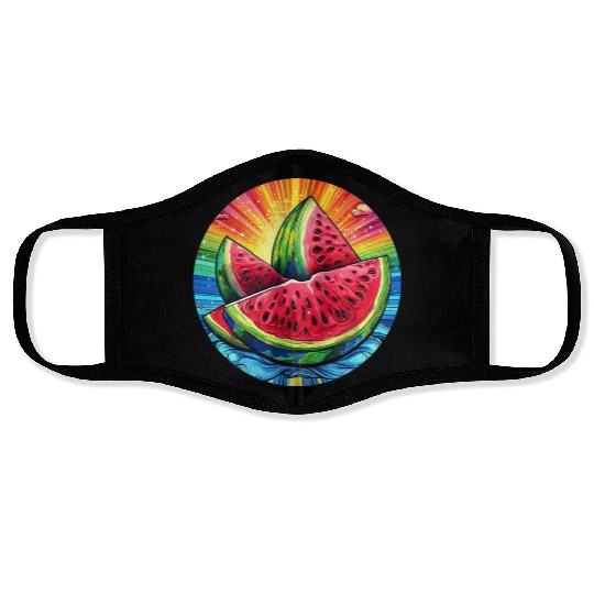 LGBTQ Melon Face Masks