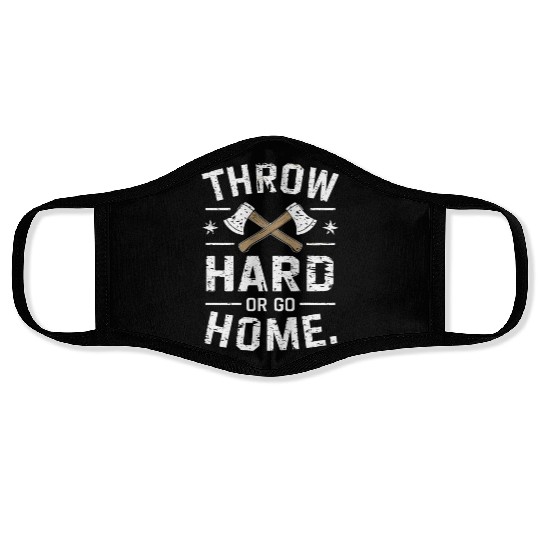 Axe Throwing Enthusiasts Championship Precision Face Masks