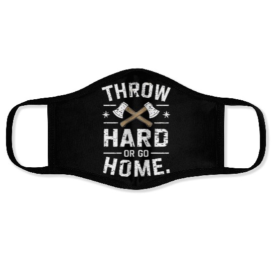 Axe Throwing Enthusiasts Championship Precision Face Masks