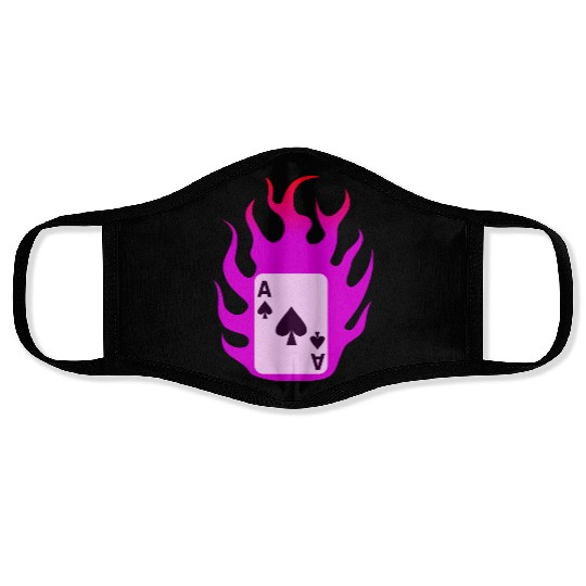 Flaming Card - X-men Face Masks