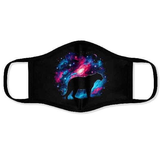 Cool Galaxy Graphic Space Art Face Masks