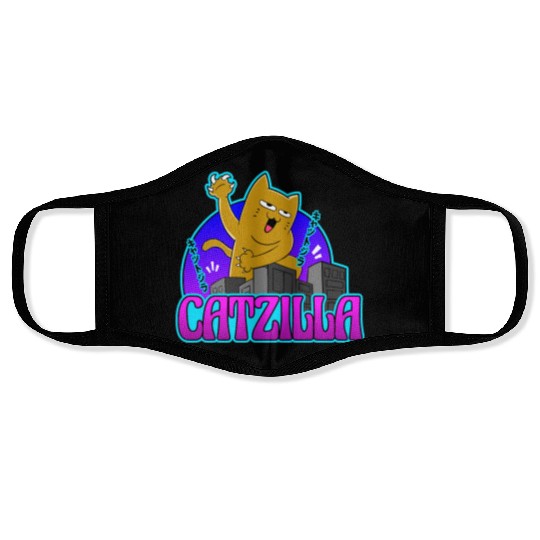 catzilla Face Masks