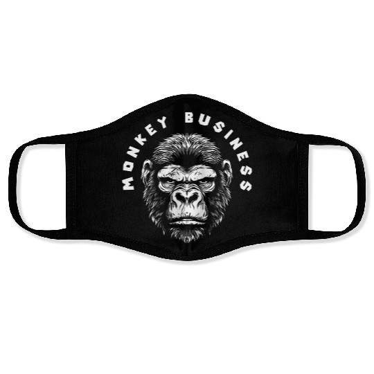 Monkey Business Gorilla Face Masks