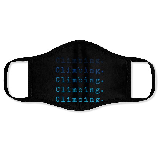 Classic climbing Face Masks bouldering vintage retro