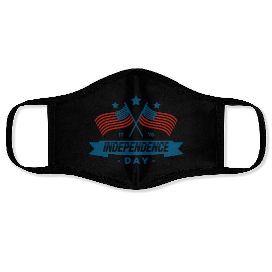 Independence day Face Masks