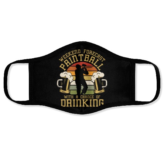 Weekend Forecast Paintball Paintball Tactical Pla Face Masks