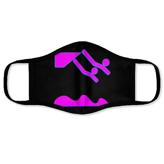 HIGH DIVING WATER SPORTS Face Masks
