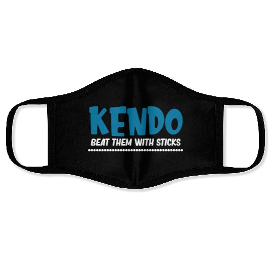 Kendo Beat Them With Sticks Ninjutsu Fencing Face Masks