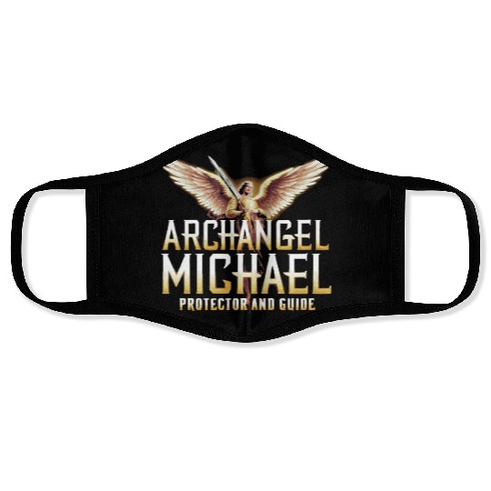 Archangel Michael Catholic Christianity Angel Face Masks